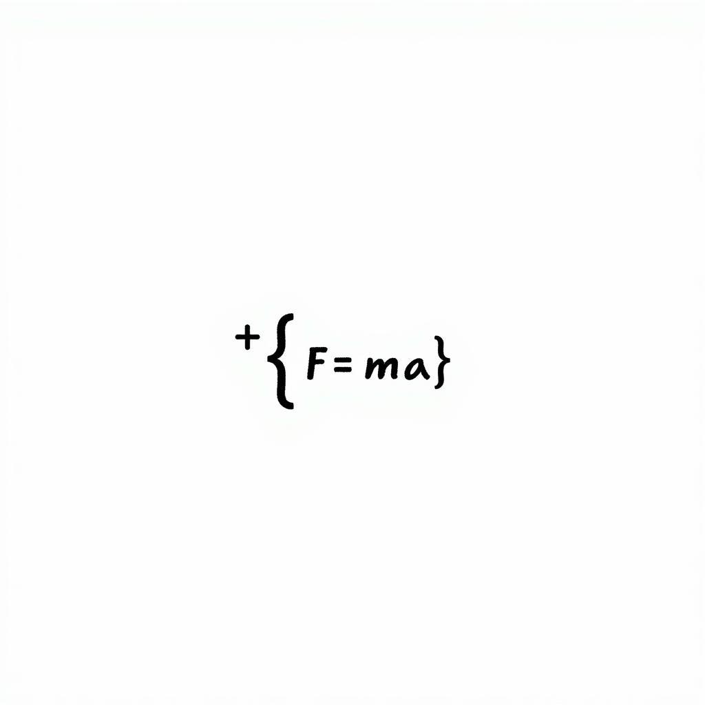 Công thức Định Luật 2 Newton