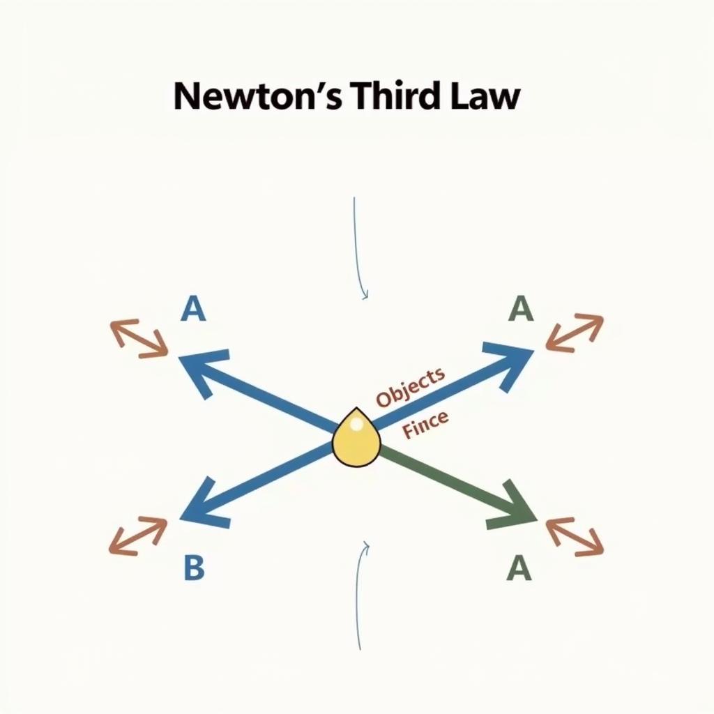 Minh họa Định luật 3 Newton: Tác dụng và Phản tác dụng