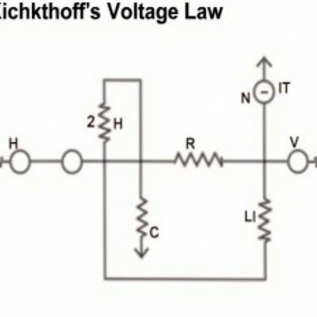 Minh họa Định Luật Điện Áp Kirchoff