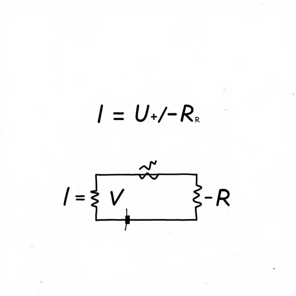 Công thức Định Luật Ôm