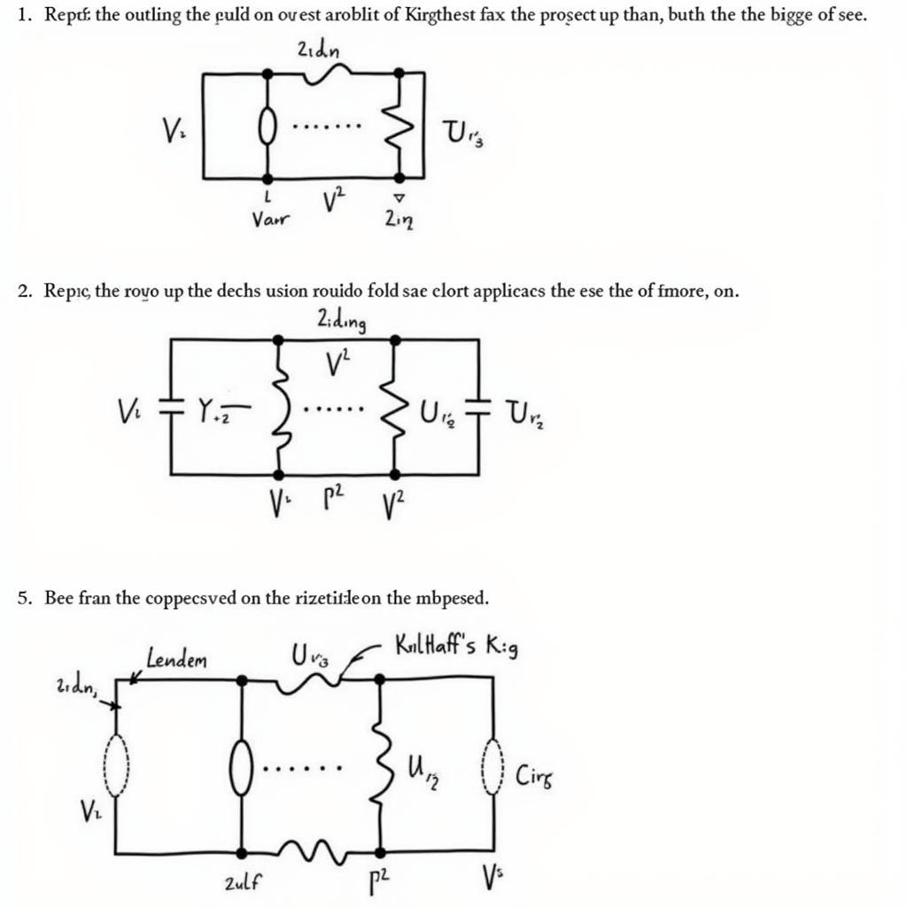 Ví dụ giải bài tập Kirchhoff 2