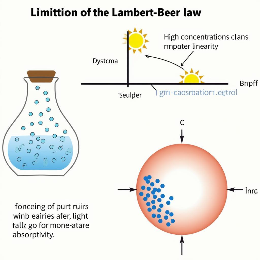 Hạn Chế Định Luật Lambert Beer