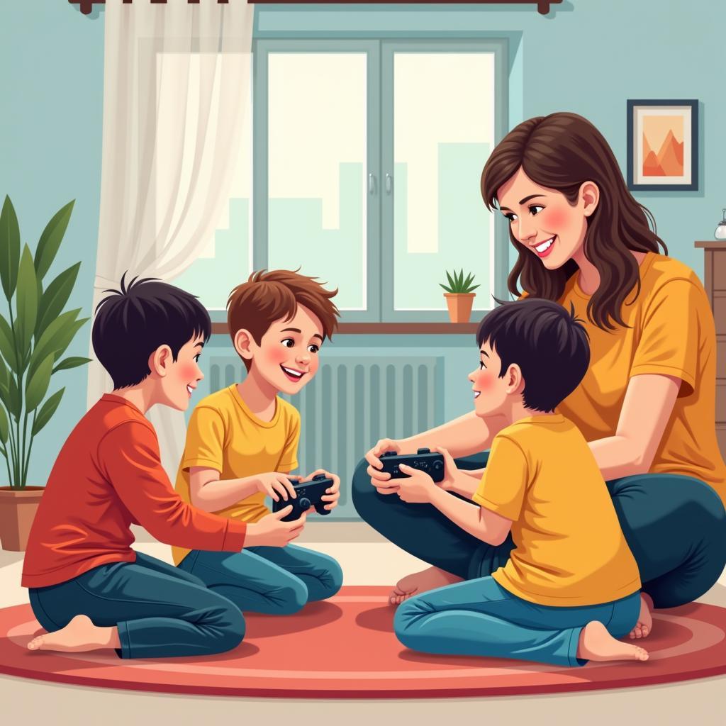 Kỷ luật tích cực với trẻ em trong game