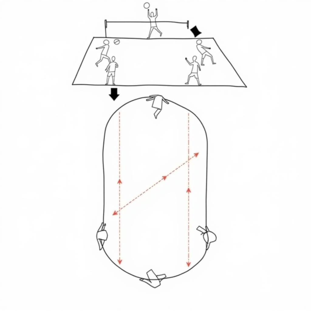 Luân Phiên trong Bóng Chuyền Hơi: Sơ Đồ Minh Họa và Chiến Thuật