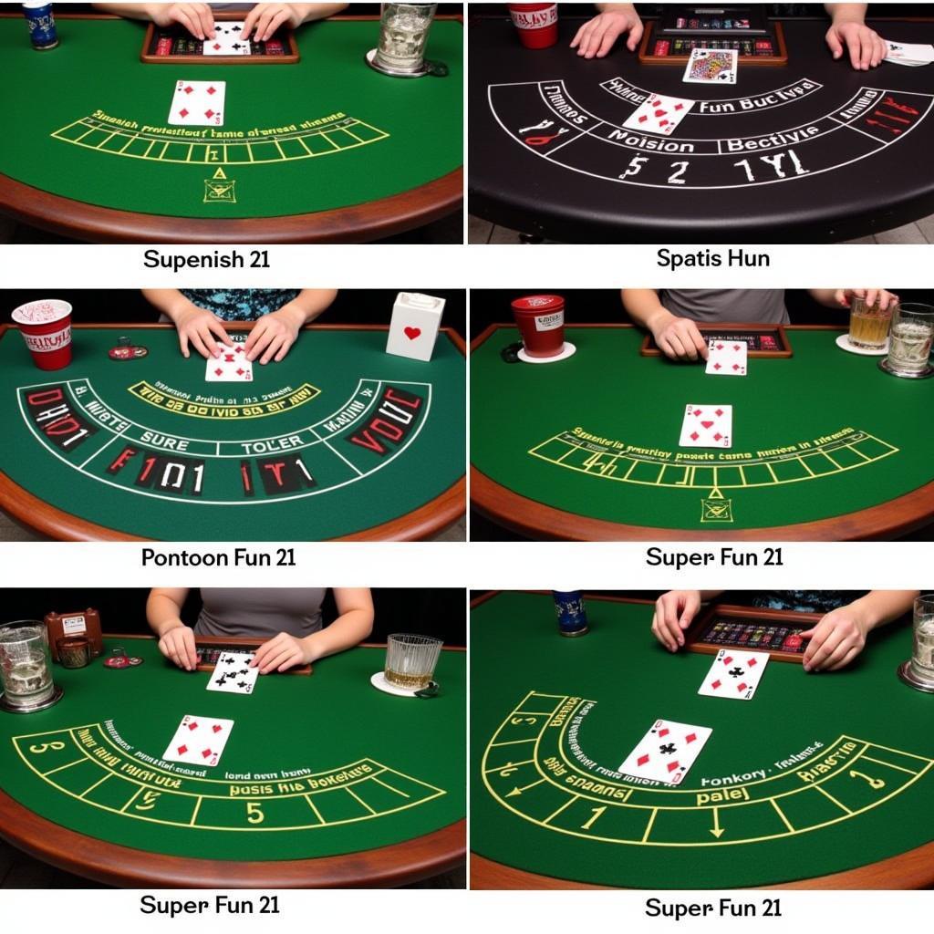 Các Biến Thể Của Blackjack