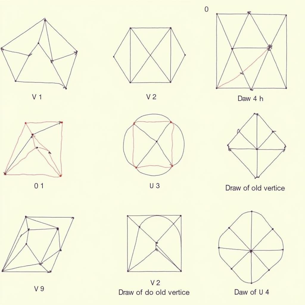 Minh họa định lý Euler với các hình vẽ