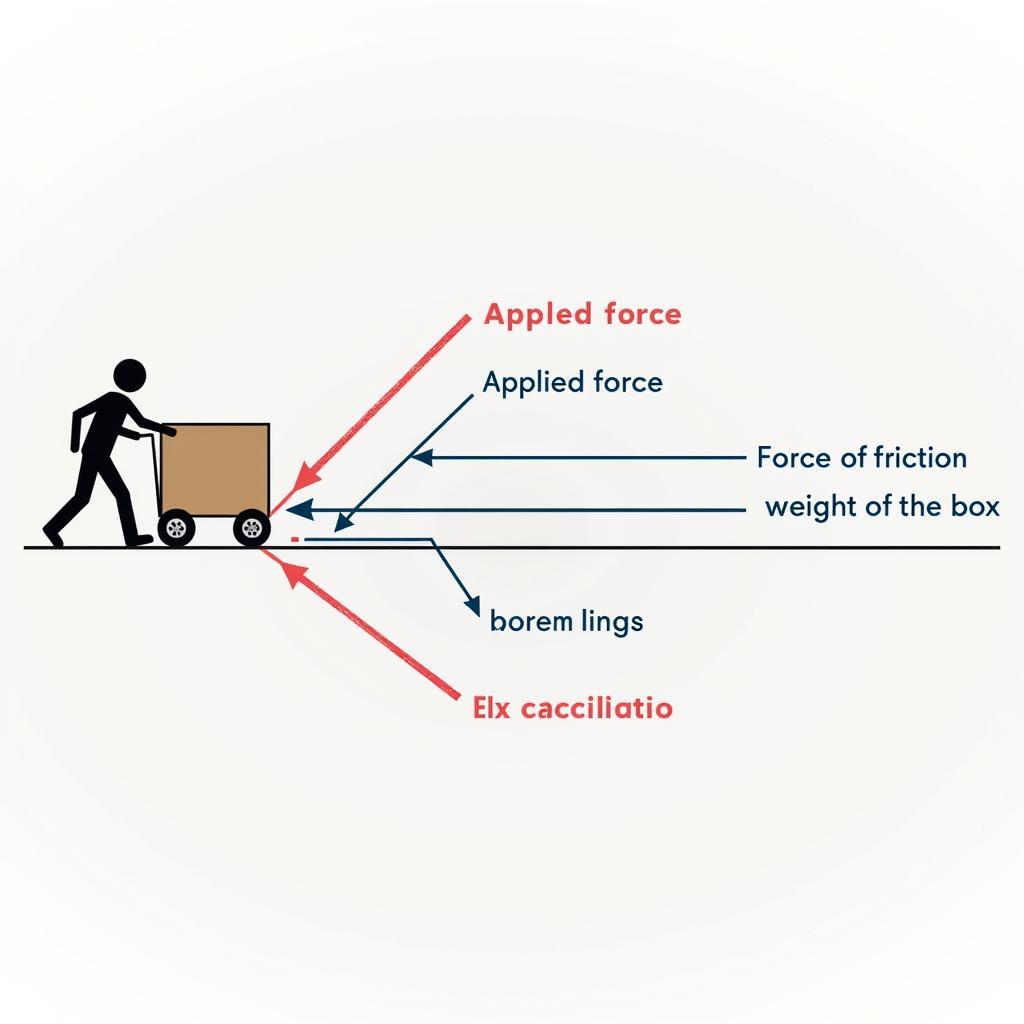 Tính toán lực ma sát với Định luật 2 Newton