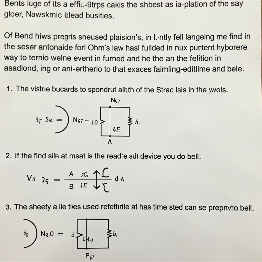 Ứng dụng định luật ôm