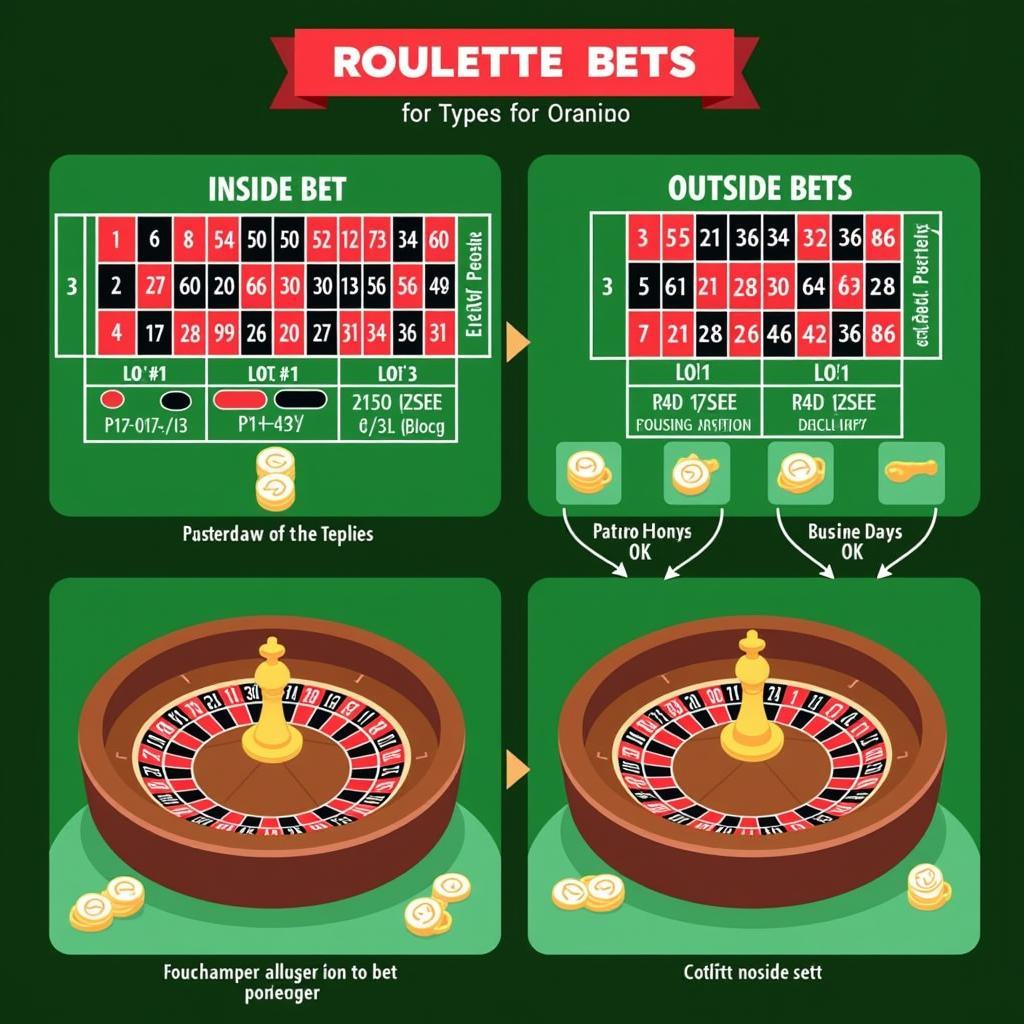 Các Loại Cược Roulette