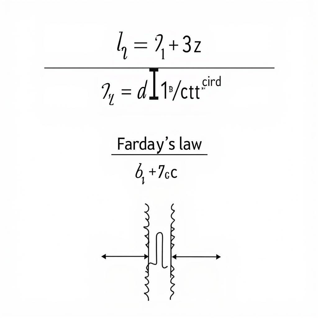 Công thức định luật Faraday và định luật Lenz