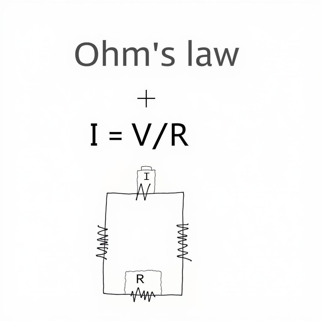 Công thức Định luật Ohm