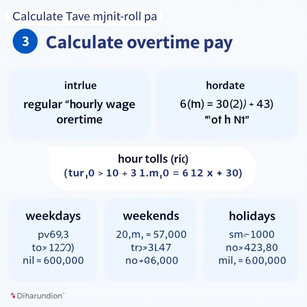 Công thức tính tiền làm thêm giờ