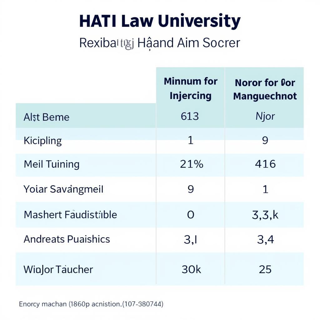 Điểm chuẩn Đại học Luật Hà Nội năm 2018