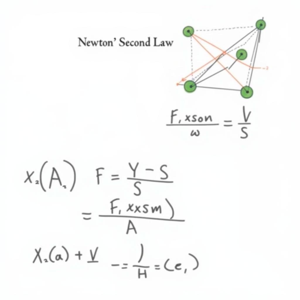 Áp dụng Định luật 2 Newton vào bài tập tự luận