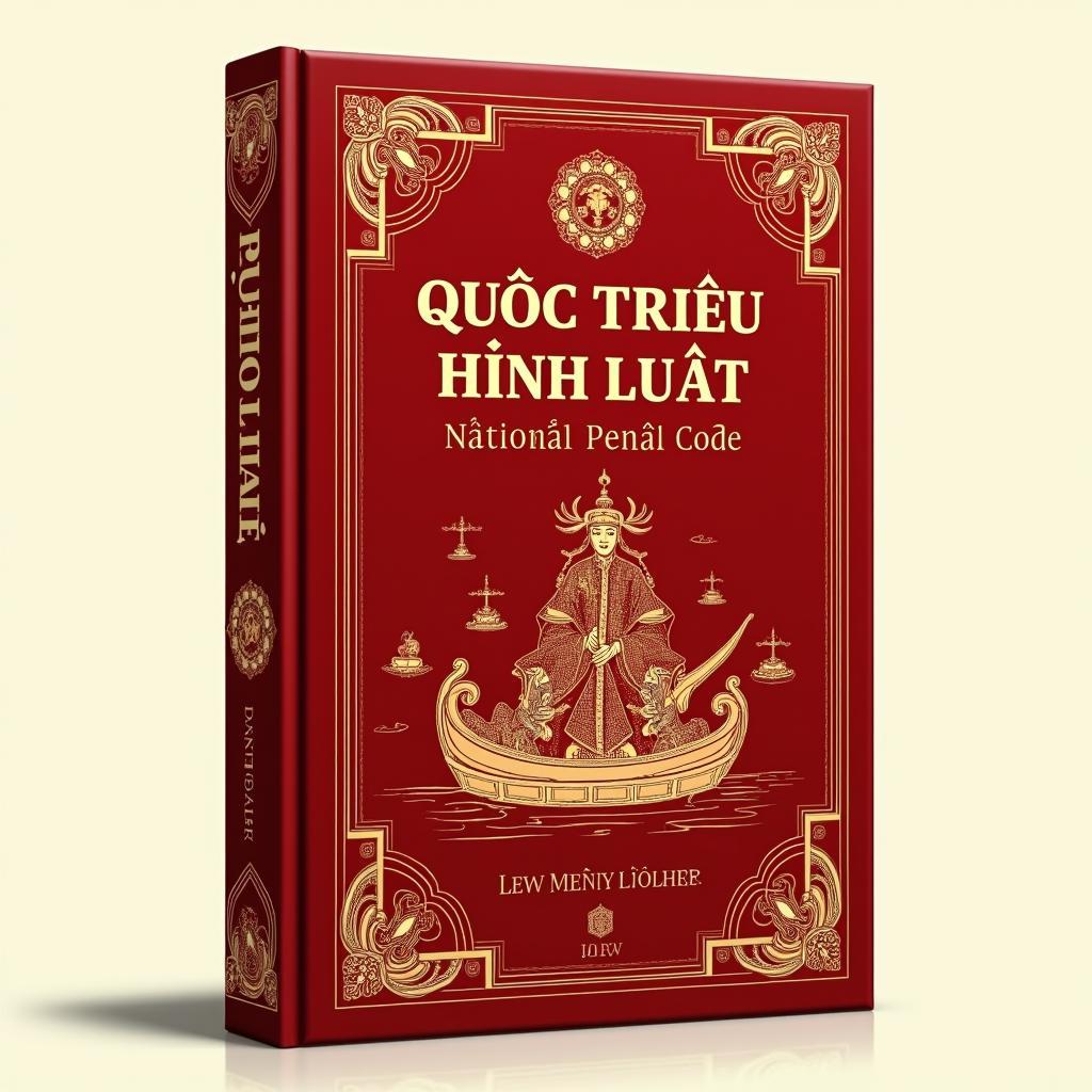 Bìa sách Quốc Triều Hình Luật