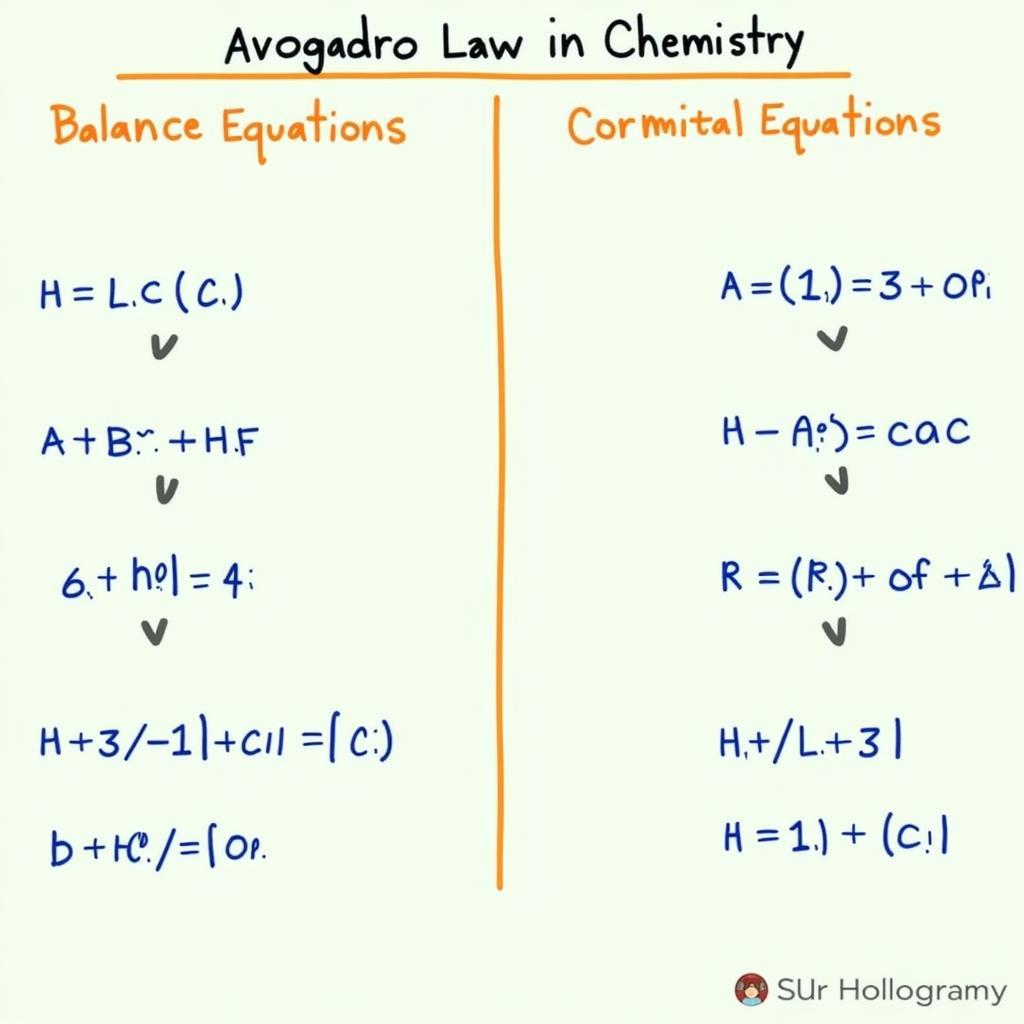 Vai trò của Định luật Avogadro trong Hóa học